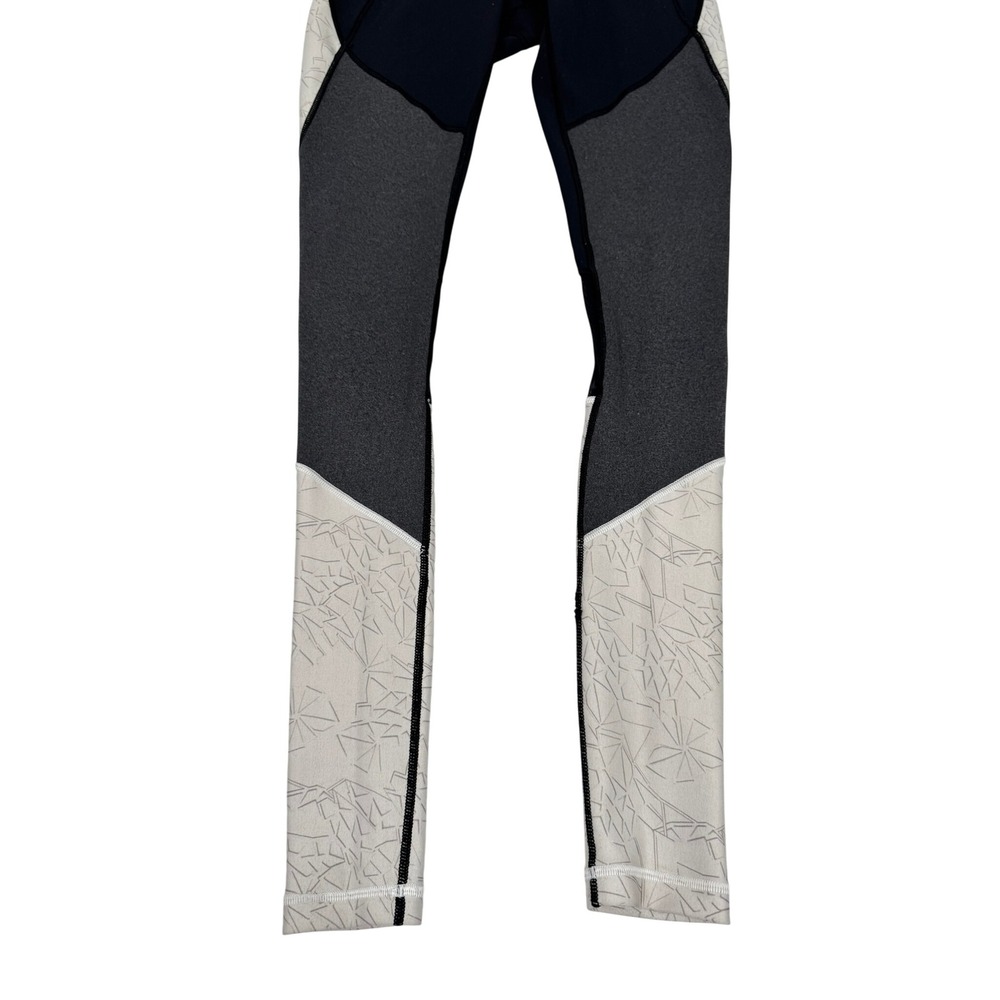 CALIA by Carrie Underwood Womens XS Colorblock Geometric Athletic Leggings Black - Picture 2 of 8